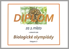 Úspěšná Biologická olympiáda 1
